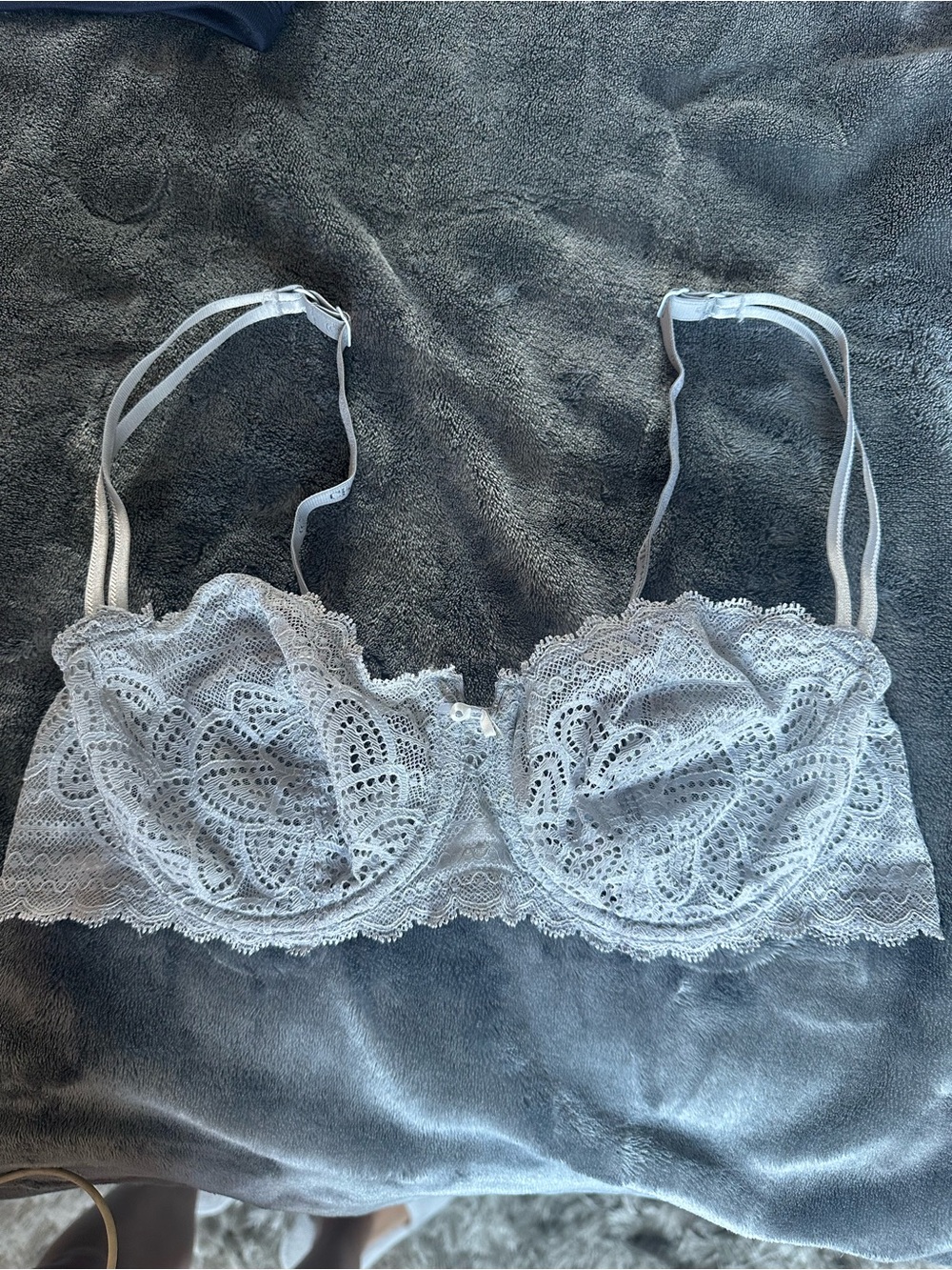 Chantelle White Lace Underwire Bra